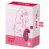 Satisfyer Dipping Delight Rechargeable Clitoral Vibrator (Red) 