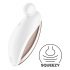 Satisfyer Spot On 2 - Rechargeable Clitoral Vibrator (White) 