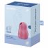 Satisfyer Pro To Go 1 - Rechargeable Air-Pulse Clitoral Stimulator (Red)