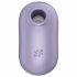 Satisfyer Pro To Go 2 - Battery-Operated, Air Pulse Clitoral Stimulator (Purple) 