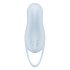 Satisfyer Pocket Pro 1 - Rechargeable, Air-Pulse Clitoral Stimulator (Blue) 