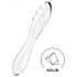 Satisfyer Dazzling Crystal 1 - Double-Ended Glass Dildo (Transparent)