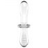 Satisfyer Double Crystal - Double-Ended Glass Dildo (Transparent)