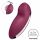 Satisfyer Tap & Climax 2 - 2-in-1 Clitoral Stimulator & Vibrator (Red)