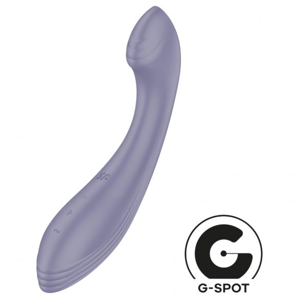 Satisfyer G-Force - Rechargeable, Waterproof G-Spot Vibrator (Purple) 