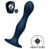 Satisfyer Double Ball-R - suction-cup weighted dildo (dark blue)