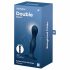 Satisfyer Double Ball-R - Weighted Dildo with Suction Base (Dark Blue) 