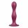 Satisfyer Double Ball-R - Weighted Dildo with Suction Cup (Red) 