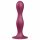 Satisfyer Double Ball-R - Weighted Dildo with Suction Cup (Red) 