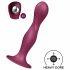 Satisfyer Double Ball-R - Weighted Dildo with Suction Cup (Red) 