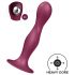 Satisfyer Double Ball-R - suction-cup weighted dildo (red)