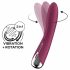 Satisfyer Spinning Vibe 1 - Rotating Head G-spot Vibrator (Red) 