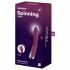 Satisfyer Spinning Vibe 1 - Rotating Head G-spot Vibrator (Red) 