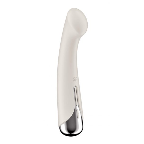 Satisfyer Spinning G-Spot 1 - Rotating G-Spot Vibrator (Beige) 