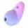 Satisfyer Pixie Dust - Rechargeable Air Pulse Clitoral Stimulator (Purple-Pink) 