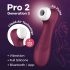 Satisfyer Pro 2 Gen3 - Smart Air Pulse Clitoral Stimulator (Burgundy) 