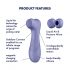 Satisfyer Pro 2 Gen3 - Smart Air Pulse Clitoral Stimulator (Purple) 