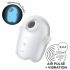 Satisfyer Glowing Ghost - Illuminated Air Pulse Clitoral Stimulator (White) 