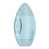 Satisfyer Mission Control - Rechargeable Air-Pulse Clitoral Stimulator (Blue) 