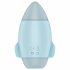 Satisfyer Mission Control - Rechargeable Air-Pulse Clitoral Stimulator (Blue) 