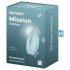 Satisfyer Mission Control - Rechargeable Air-Pulse Clitoral Stimulator (Blue) 