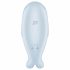 Satisfyer Seal You Soon - Rechargeable Air Pulse Clitoral Stimulator (Blue) 