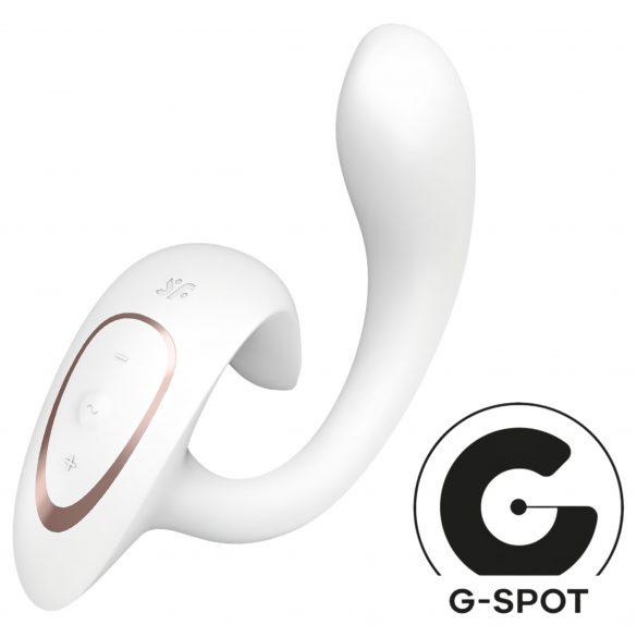 Satisfyer G for Goddess 1 - Clitoral and G-spot Vibrator (White) 