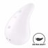 Satisfyer Dew Drop - Rechargeable, Waterproof Clitoral Vibrator (White) 