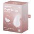 Satisfyer Dew Drop - Rechargeable, Waterproof Clitoral Vibrator (White) 