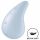 Satisfyer Dew Drop - Rechargeable, Waterproof Clitoral Vibrator (Blue) 