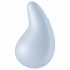 Satisfyer Dew Drop - Rechargeable, Waterproof Clitoral Vibrator (Blue) 