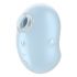 Satisfyer Cutie Ghost - Rechargeable Air Pulse Clitoral Stimulator (Blue) 