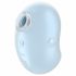 Satisfyer Cutie Ghost - Rechargeable Air Pulse Clitoral Stimulator (Blue) 