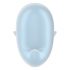 Satisfyer Cutie Ghost - Rechargeable Air Pulse Clitoral Stimulator (Blue) 