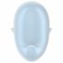 Satisfyer Cutie Ghost - Rechargeable Air Pulse Clitoral Stimulator (Blue) 