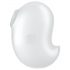 Satisfyer Cutie Ghost - Rechargeable Air-Pulse Clitoral Stimulator (White)