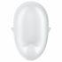 Satisfyer Cutie Ghost - Rechargeable Air Pulse Clitoral Stimulator (White) 