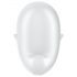 Satisfyer Cutie Ghost - Rechargeable Air Pulse Clitoral Stimulator (White)