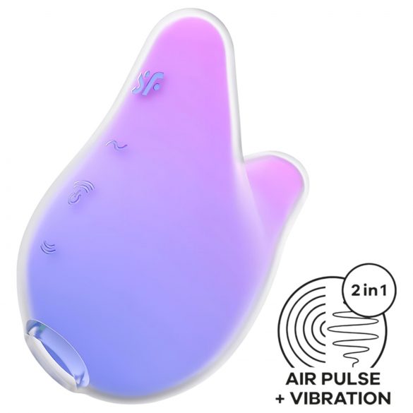 Satisfyer Mermaid Vibes - Air Wave Clitoral Stimulator (Purple-Pink)