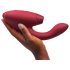 Womanizer Duo 2 - 2-in-1 G-Spot Vibrator (Red) 