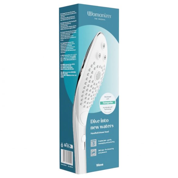 Womanizer Wave - Handheld Massage Showerhead (Chrome) 