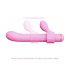 Magic Stick - Vibrator with Interchangeable Clitoral Arm (Pink) 