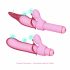 Magic Stick - Vibrator with Interchangeable Clitoral Arm (Pink) 