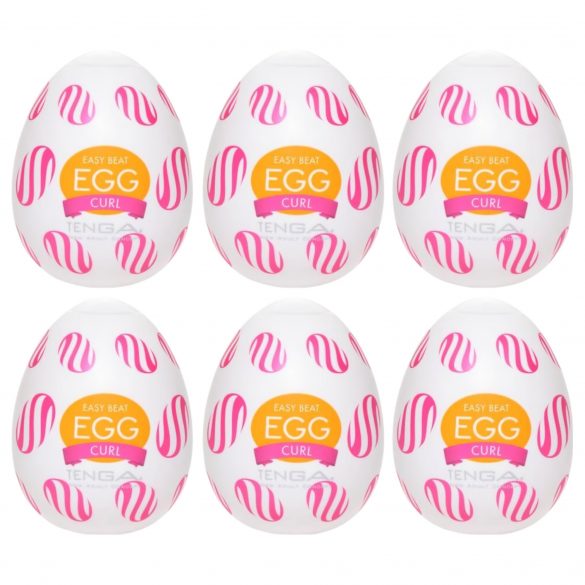 TENGA Egg Curl - Masturbation Egg (6 pcs)