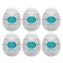 TENGA Egg Wavy II - Masturbation Egg (Pack of 6) 