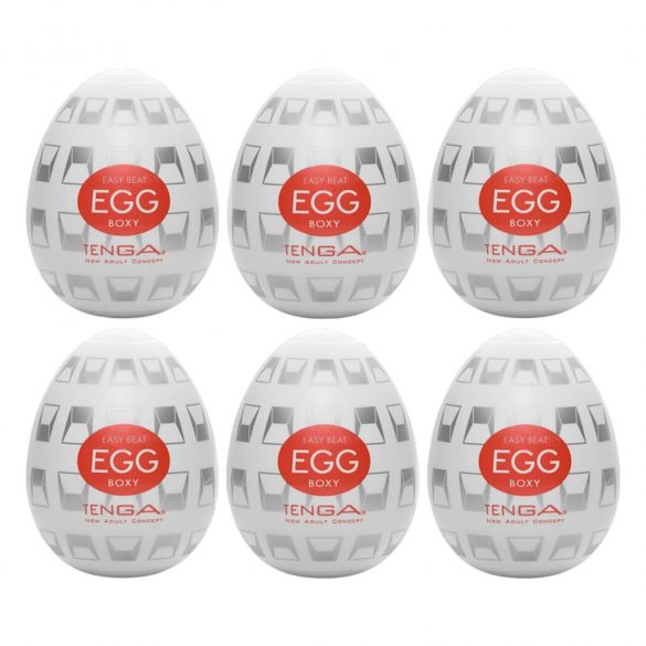 TENGA Egg Boxy - Masturbation Eggs (Pack of 6) 