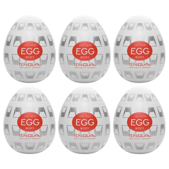 TENGA Egg Boxy - masturbatory egg (6 pieces)