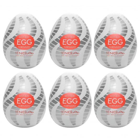 TENGA Egg Tornado - Masturbation Egg (6 pieces)