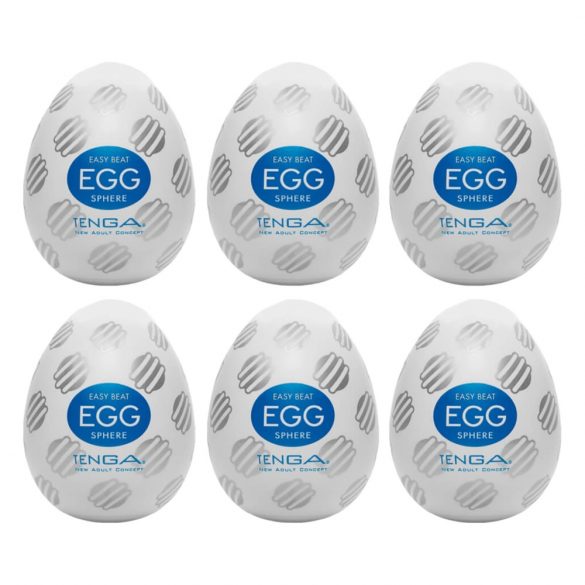 TENGA Egg Sphere - Masturbation Eggs (6pk) 