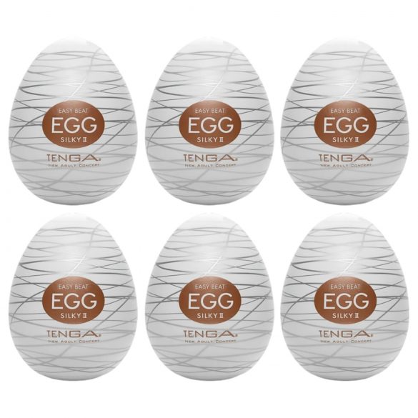 TENGA Egg Silky II - Masturbation Egg (6 pcs)